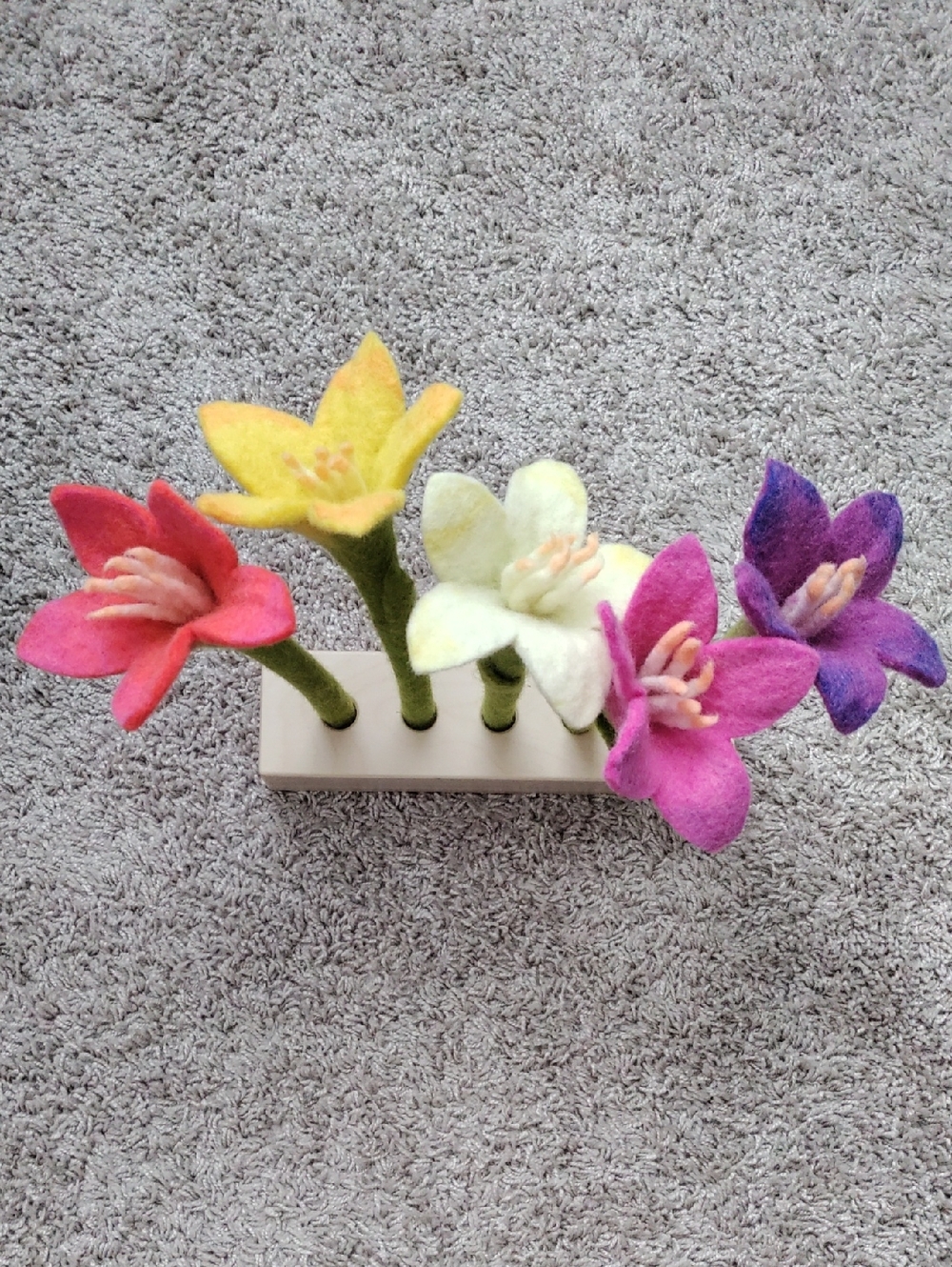Lovevery Floral Wooded Toy